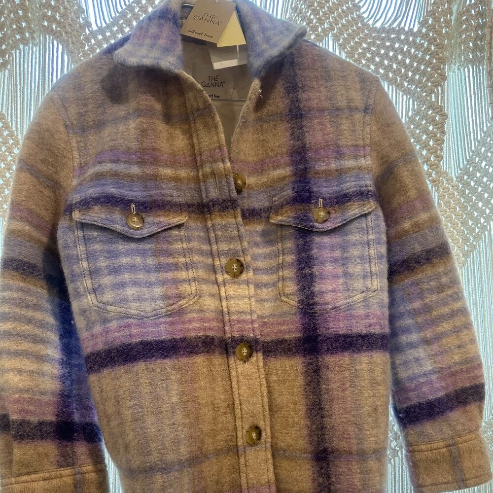 Aritzia - The Ganna Long Shirt Jacket